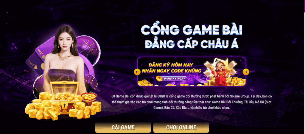 Trở thành đại lý 68 Game Bài - Kiếm thu nhập hấp dẫn