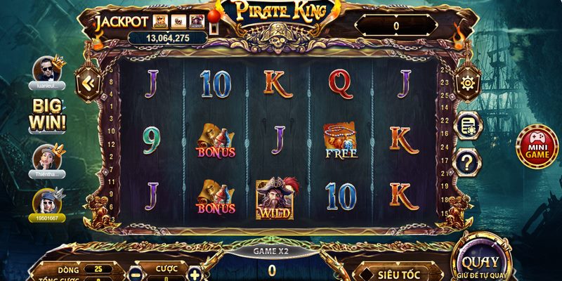 Pirate King 68 Game Bài còn được biết đến với cái tên Vua Hải Tặc